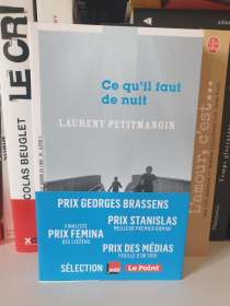 CE QU IL FAUT DE NUIT